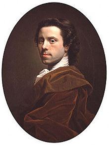 Allan Ramsay Self portrait oil painting picture